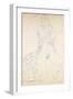 Nude; Halbakt, 1913 (Nude; Halbakt Gustav Klimt (1862-1918))-Gustav Klimt-Framed Giclee Print