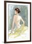 Nude II-Anne Tavoletti-Framed Art Print