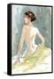 Nude II-Anne Tavoletti-Framed Stretched Canvas