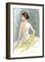 Nude II-Anne Tavoletti-Framed Art Print