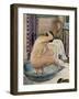 “Nude in a basin “, 1922-Theo van Rysselberghe-Framed Giclee Print