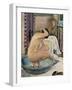 “Nude in a basin “, 1922-Theo van Rysselberghe-Framed Giclee Print