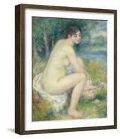 Nude in a Landscape, 1883-Pierre-Auguste Renoir-Framed Giclee Print