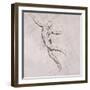 Nude in Action-John Singer Sargent-Framed Giclee Print