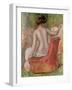 Nude in an Armchair, 1900-Pierre-Auguste Renoir-Framed Giclee Print