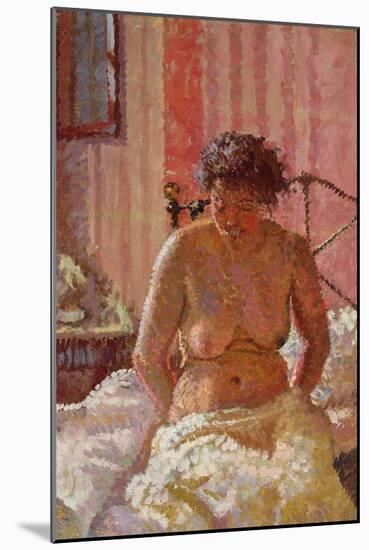 Nude in an Interior, c.1911-Harold Gilman-Mounted Giclee Print