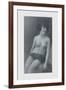 Nude in Pearls-null-Framed Art Print