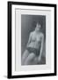 Nude in Pearls-null-Framed Art Print