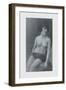 Nude in Pearls-null-Framed Art Print