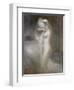 Nude in Profile, C. 1888-Eugene Carriere-Framed Giclee Print