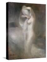 Nude in Profile, C. 1888-Eugene Carriere-Stretched Canvas
