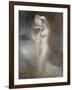 Nude in Profile, C. 1888-Eugene Carriere-Framed Premium Giclee Print