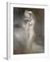 Nude in Profile, C. 1888-Eugene Carriere-Framed Giclee Print