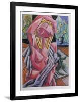 Nude in Studio-Graham Borough-Framed Collectable Print