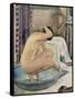 Nude in the Bath-Théo van Rysselberghe-Framed Stretched Canvas