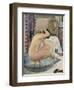 Nude in the Bath-Théo van Rysselberghe-Framed Art Print