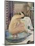 Nude in the Bath-Théo van Rysselberghe-Mounted Art Print