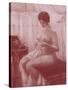 Nude in the Parlor-M. Everart-Stretched Canvas