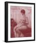 Nude in the Parlor-M. Everart-Framed Art Print