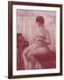 Nude in the Parlor-M. Everart-Framed Art Print