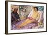 Nude Mestiza, 1923-Juan Echevarria-Framed Giclee Print