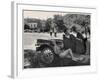 Nude Model Doris Fischer takes a break from posing for Students at Oxbow-Loomis Dean-Framed Photographic Print