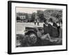 Nude Model Doris Fischer takes a break from posing for Students at Oxbow-Loomis Dean-Framed Photographic Print