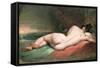 Nude Model Reclining, 19th Century-William Etty-Framed Stretched Canvas