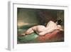 Nude Model Reclining, 19th Century-William Etty-Framed Giclee Print