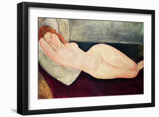 Nude No.1-Amedeo Modigliani-Framed Giclee Print