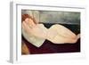 Nude No.1-Amedeo Modigliani-Framed Giclee Print
