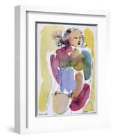 Nude No.3-Diana Ong-Framed Giclee Print