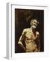 Nude of Old Man in the Sun-Mariano Fortuny y Marsal-Framed Giclee Print