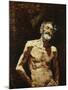 Nude of Old Man in the Sun-Mariano Fortuny y Marsal-Mounted Giclee Print