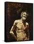 Nude of Old Man in the Sun-Mariano Fortuny y Marsal-Framed Stretched Canvas
