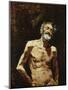 Nude of Old Man in the Sun-Mariano Fortuny y Marsal-Mounted Giclee Print