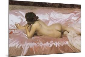 Nude of Woman-Joaquín Sorolla y Bastida-Mounted Art Print