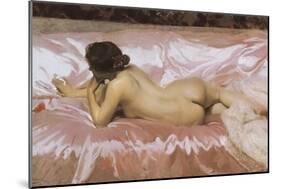 Nude of Woman-Joaquín Sorolla y Bastida-Mounted Art Print