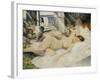 Nude on a Bed, South of France-Christopher Richard Wynne Nevinson-Framed Giclee Print