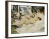 Nude on a Bed, South of France-Christopher Richard Wynne Nevinson-Framed Giclee Print