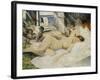 Nude on a Bed, South of France-Christopher Richard Wynne Nevinson-Framed Giclee Print