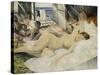 Nude on a Bed, South of France-Christopher Richard Wynne Nevinson-Stretched Canvas