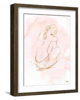 Nude on Pink I-Patricia Pinto-Framed Art Print