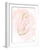 Nude on Pink I-Patricia Pinto-Framed Art Print