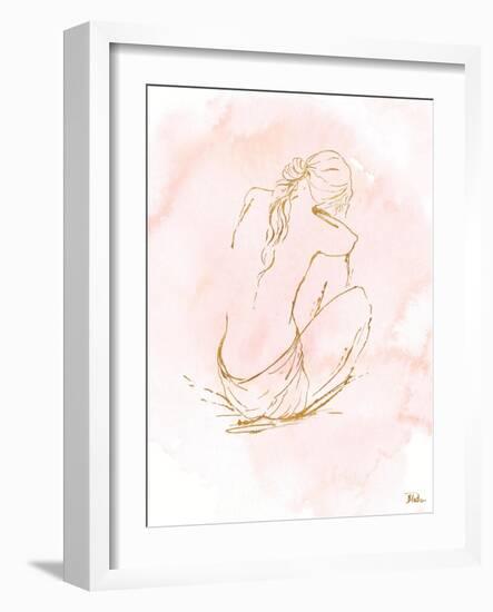 Nude on Pink I-Patricia Pinto-Framed Art Print