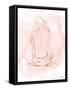 Nude on Pink II-Patricia Pinto-Framed Stretched Canvas