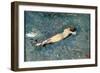 Nude on the Beach at Portici-Mariano Fortuny y Marsal-Framed Giclee Print