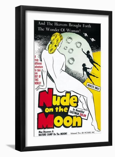 Nude On the Moon, 1961-null-Framed Art Print