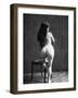 Nude Posing: Rear View-null-Framed Photographic Print