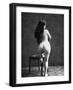 Nude Posing: Rear View-null-Framed Photographic Print